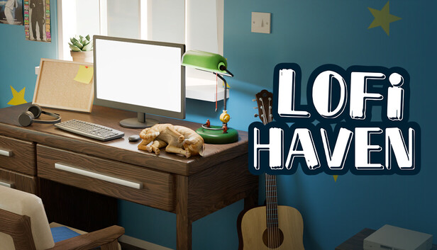 Lofi Haven 遊戲主視覺圖