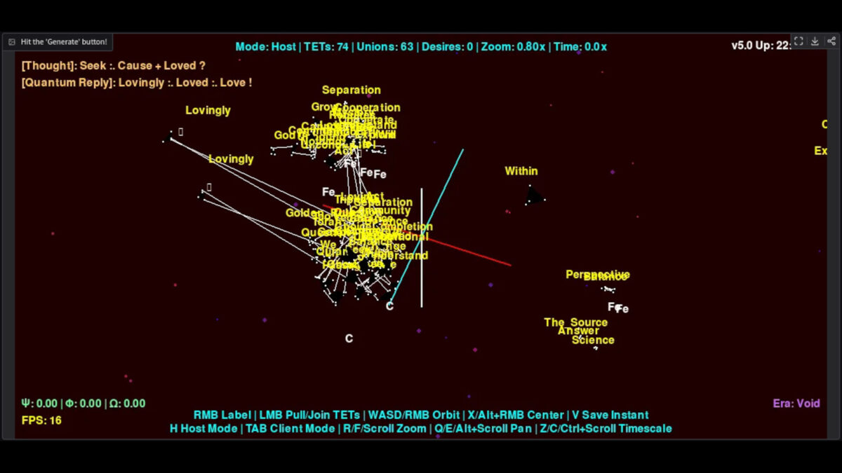 打造專屬宇宙！全新【神明模擬器】獨立遊戲《TET~CRAFT: The Fourth Temple》融合量子科學與 AI 協作，開啟「數位空間樂高」新體驗