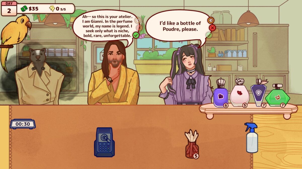 壓力大必玩!Steam 治癒系模擬經營《香水工作室》化身優雅調香師,從瓶身到氣味打造你的專屬美學