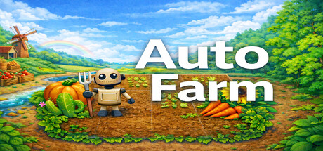 Auto Farm 遊戲標題與主要場景展示