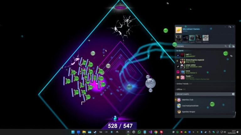 Steam 大獎入圍續作！桌面物理動作遊戲《中央處理器入侵者：微球》驚喜登場：讓螢幕變身超解壓彈珠台