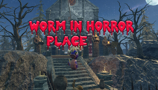 Worm in horror place 遊戲封面圖