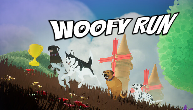 狗狗們在混亂的賽道中競技