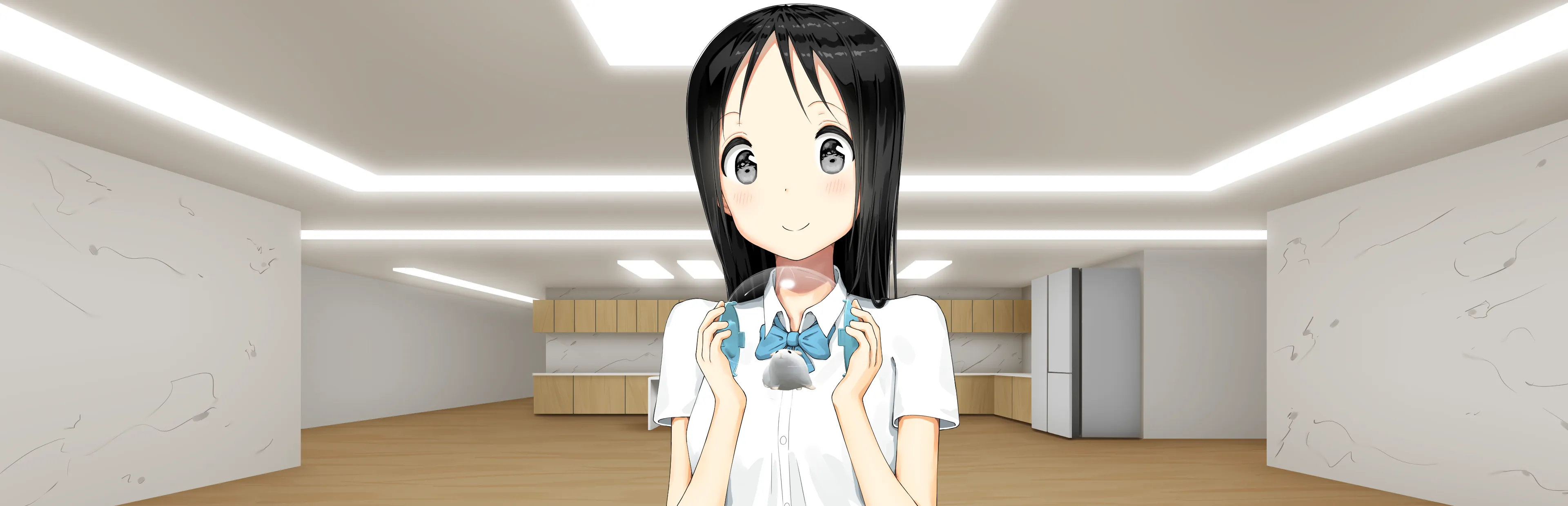 遊戲主人 Hana 視覺小說場景