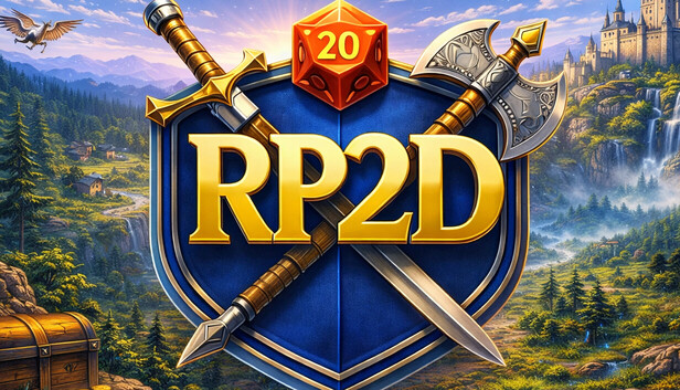 RP2D Virtual Tabletop 在Steam商店頁面的主要宣傳膠囊圖