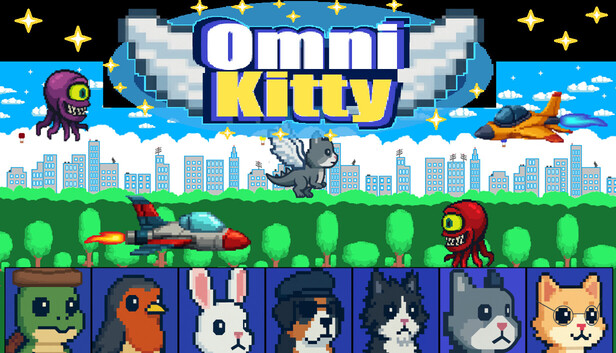 Omni Kitty Steam 商店頁面主要宣傳圖