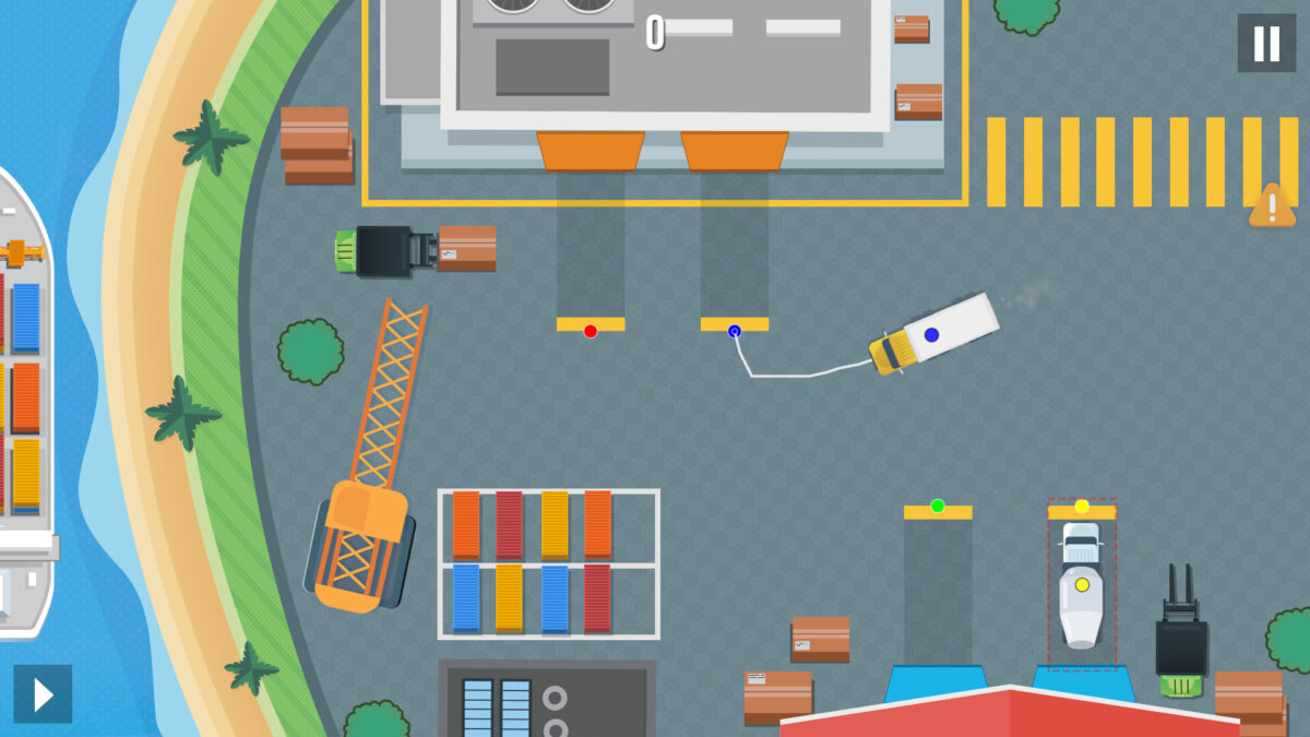 挑戰腦袋極限！物流模擬新作《Truck Master》Steam 試玩版上線，在繁忙轉運站打造「零碰撞」完美路線