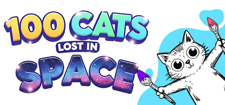 100 Cats Lost In Space Find & Color 形象圖