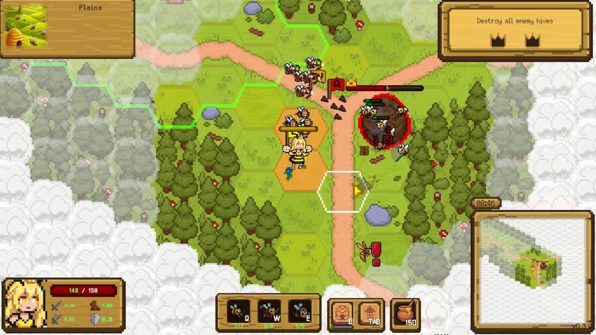 免費 RTS 新作！微觀世界動作策略《成為女王蜂》登陸 Steam，化身蜂群首領指揮費洛蒙戰爭