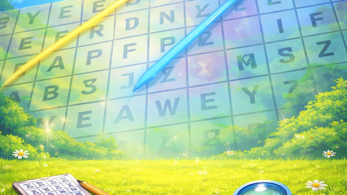 WordGrid Search 遊戲背景與藝術設定