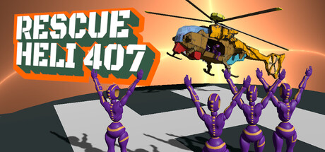 90年代復古風結合硬核物理！模擬飛行新作《救援直升機 RH407》挑戰 407 分鐘極限生死營救