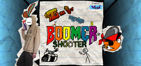 諷刺直播文化!超高速復古射擊新作《Just Another Boomer Shooter》融合 MLG 迷因與 Flash 動畫美學
