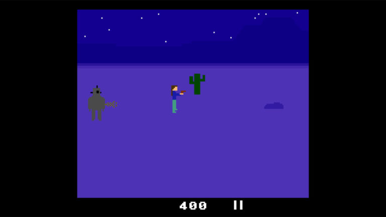 重返 80 年代!復古像素動作遊戲《訪客》正式揭曉,在內華達沙漠展開外星生存激鬥