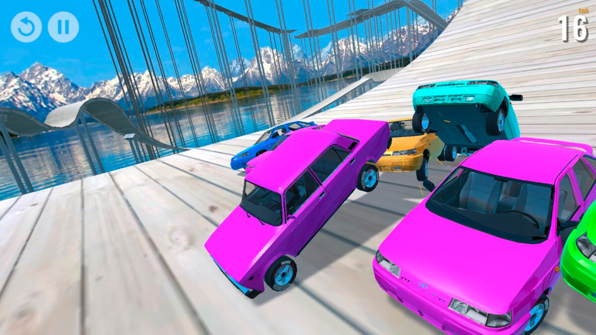 享受極致破壞美學！Steam 物理模擬賽車新作《賽車大挑戰》：無視規則，把車撞碎才是唯一目標