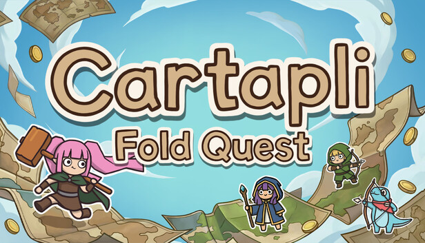 Cartapli : Fold Quest 遊戲視覺圖