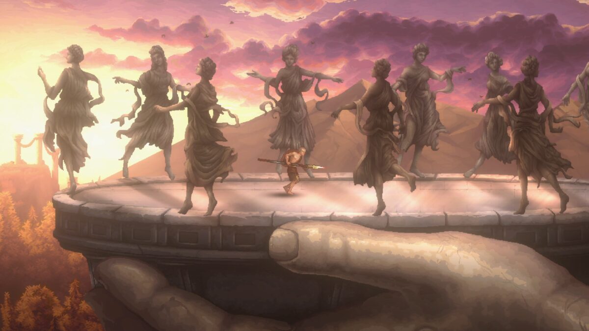 展示細緻的光影與動態像素效果