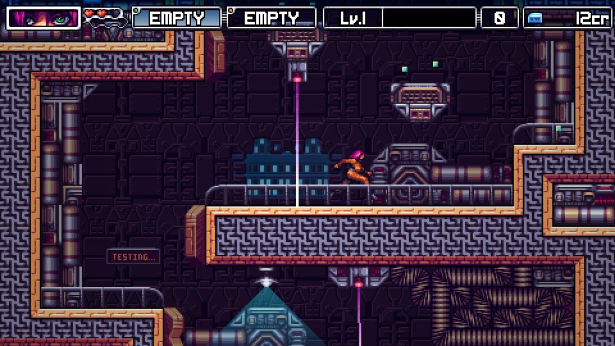 Cybertrash STATYX 充滿張力的遊戲結尾畫面