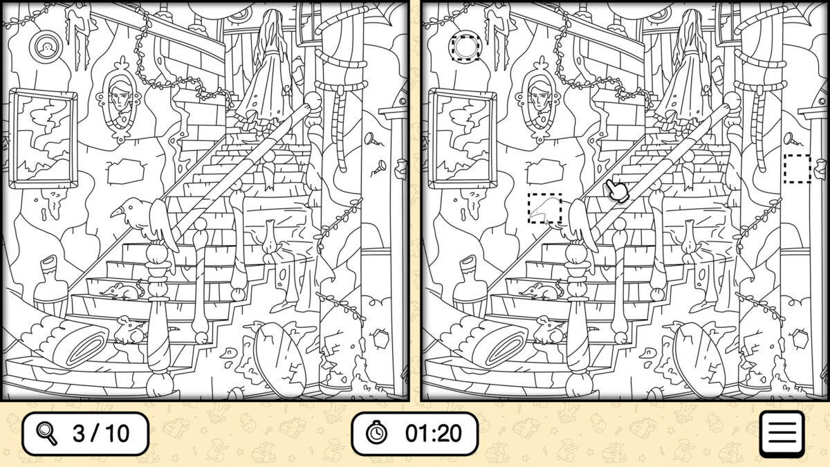 超萌手繪龍族來襲!療癒系益智尋找差異新作《這裡沒有差異:龍》正式登陸 Steam 平台