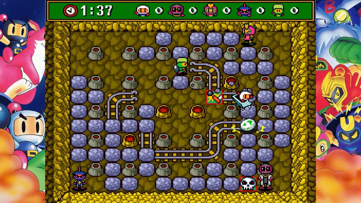 SUPER BOMBERMAN COLLECTION 遊戲畫面