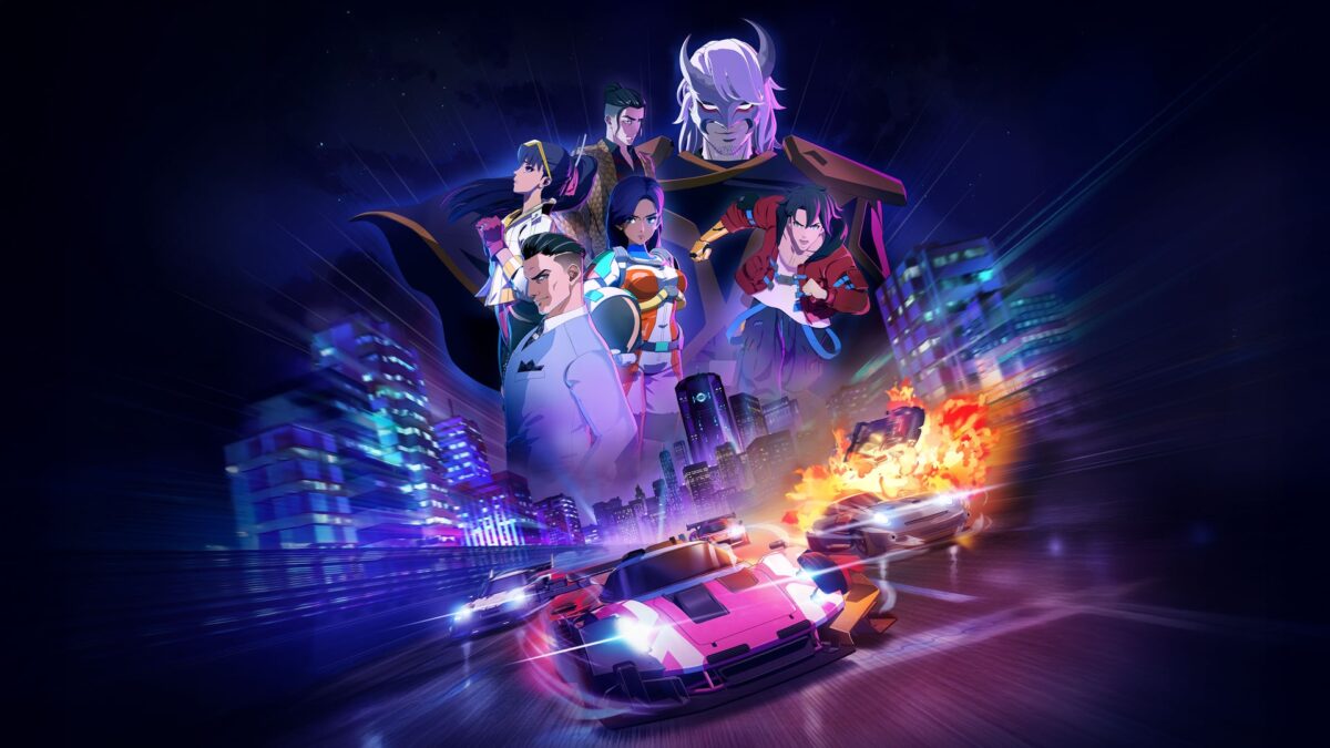 Screamer 霓虹城市背景設計