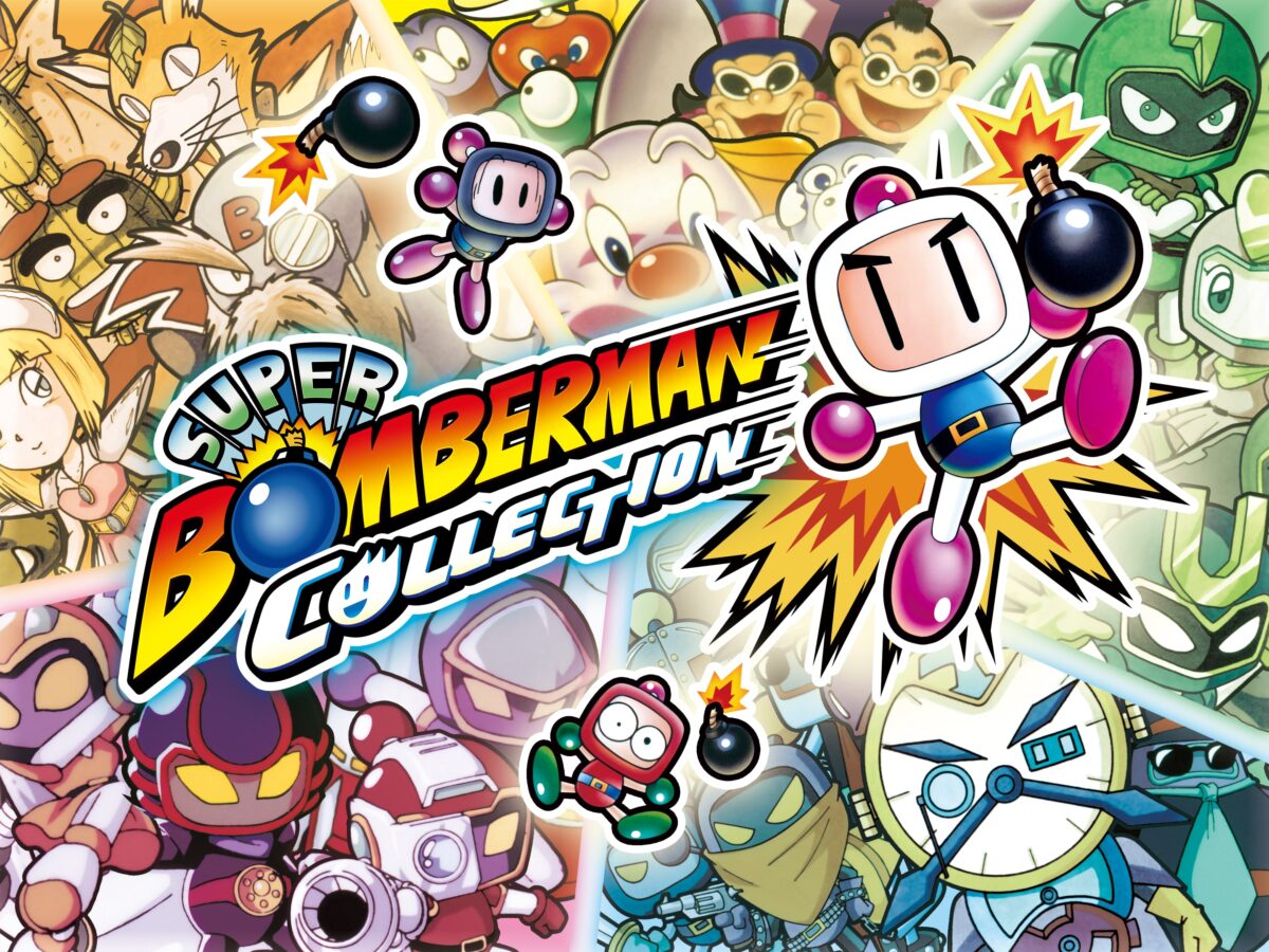 《超級炸彈人 合輯》宣傳橫幅