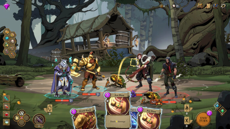 手繪風卡牌肉鴿新作《Everwayne》登陸 Steam！結合類惡魔城探索與酒館經營的深度策略饗宴