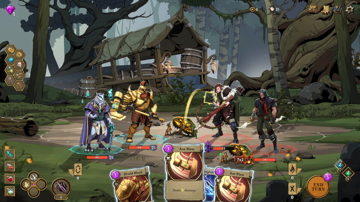 手繪風卡牌肉鴿新作《Everwayne》登陸 Steam！結合類惡魔城探索與酒館經營的深度策略饗宴