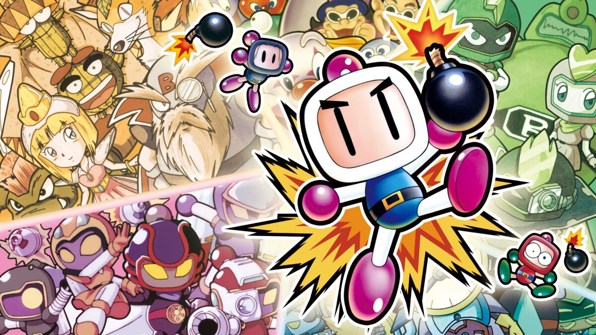 SUPER BOMBERMAN COLLECTION 遊戲主視覺