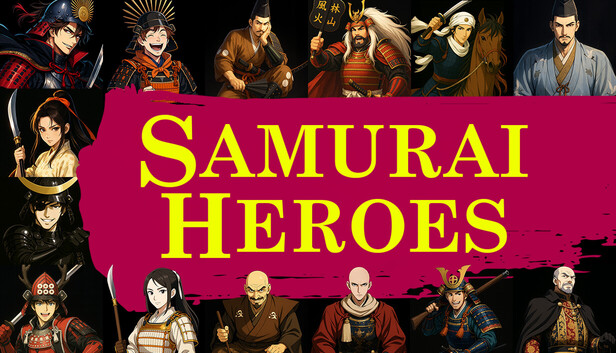 戰國英雄譚-Samurai Heroes- 宣傳封面