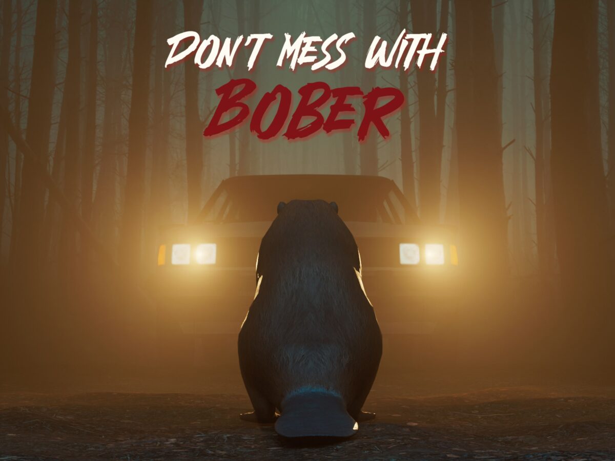 Don't Mess With Bober 80 年代風格橫幅