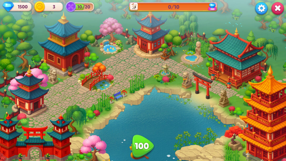 貓奴必玩！療癒系益智三消新作《貓咪麻將 3：東方明珠》Steam 正式登場，與可愛貓咪共度 200 道關卡！