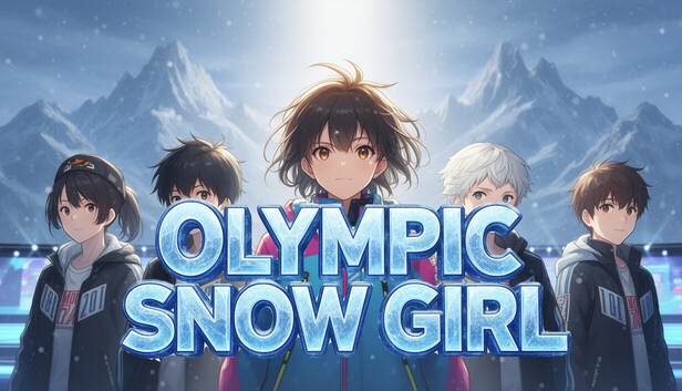 Olympic Snow Girl 遊戲主視覺圖