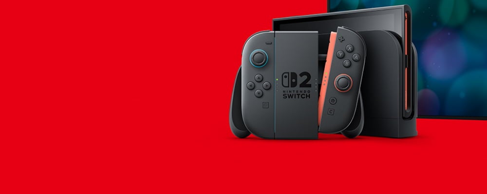 Nintendo Switch 2 主機外觀示意圖