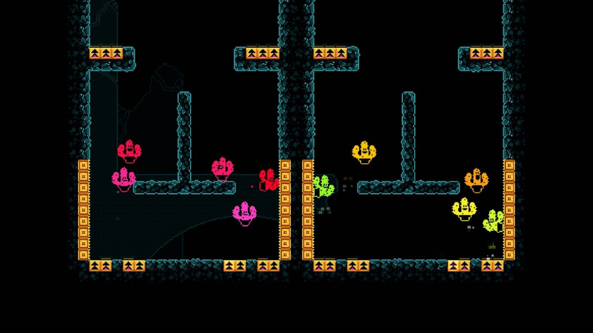 不同平台的玩家透過遊戲內符號交流