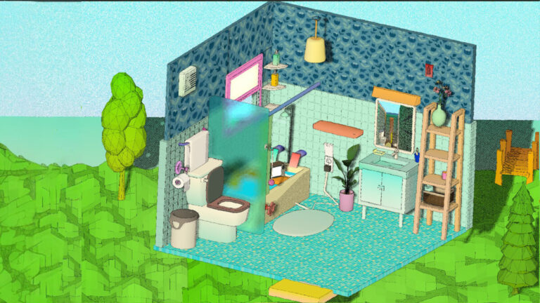 只要 1.99 鎂！【清潔模擬】新作《洛夫頓綠洲》登陸 Steam，用物理引擎展開最魔性的浴室打掃體驗