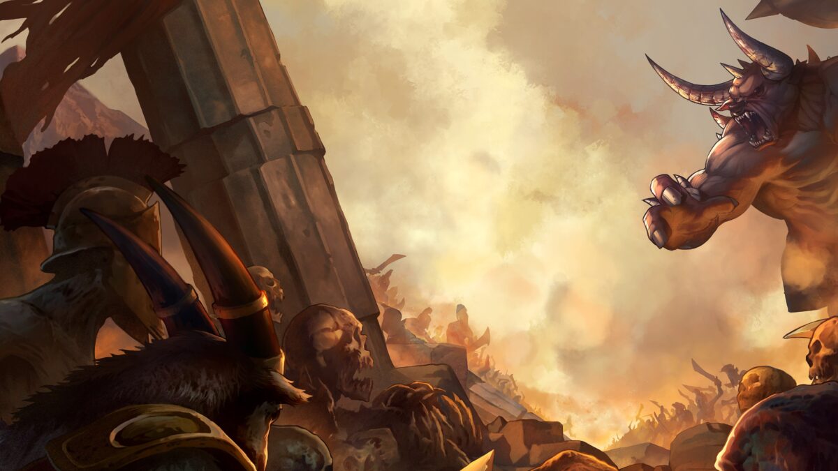 遊戲壯闊的背景圖層藝術