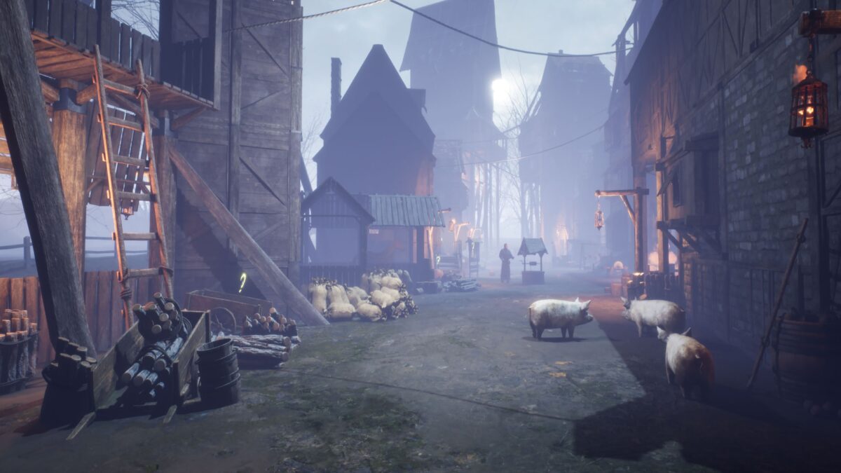 遊戲實機畫面:神祕的宗教符號與祭壇