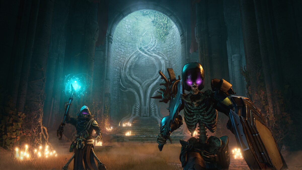 四人合作戰鬥場面