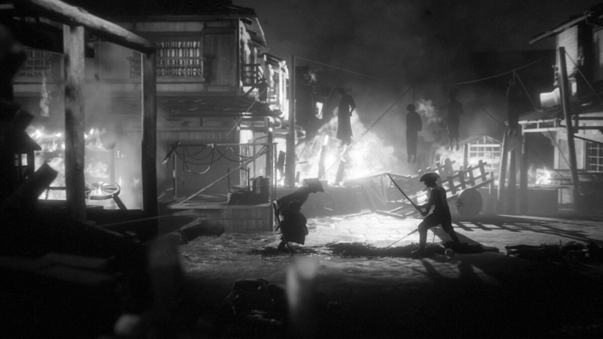 黑白場景展現強烈電影感