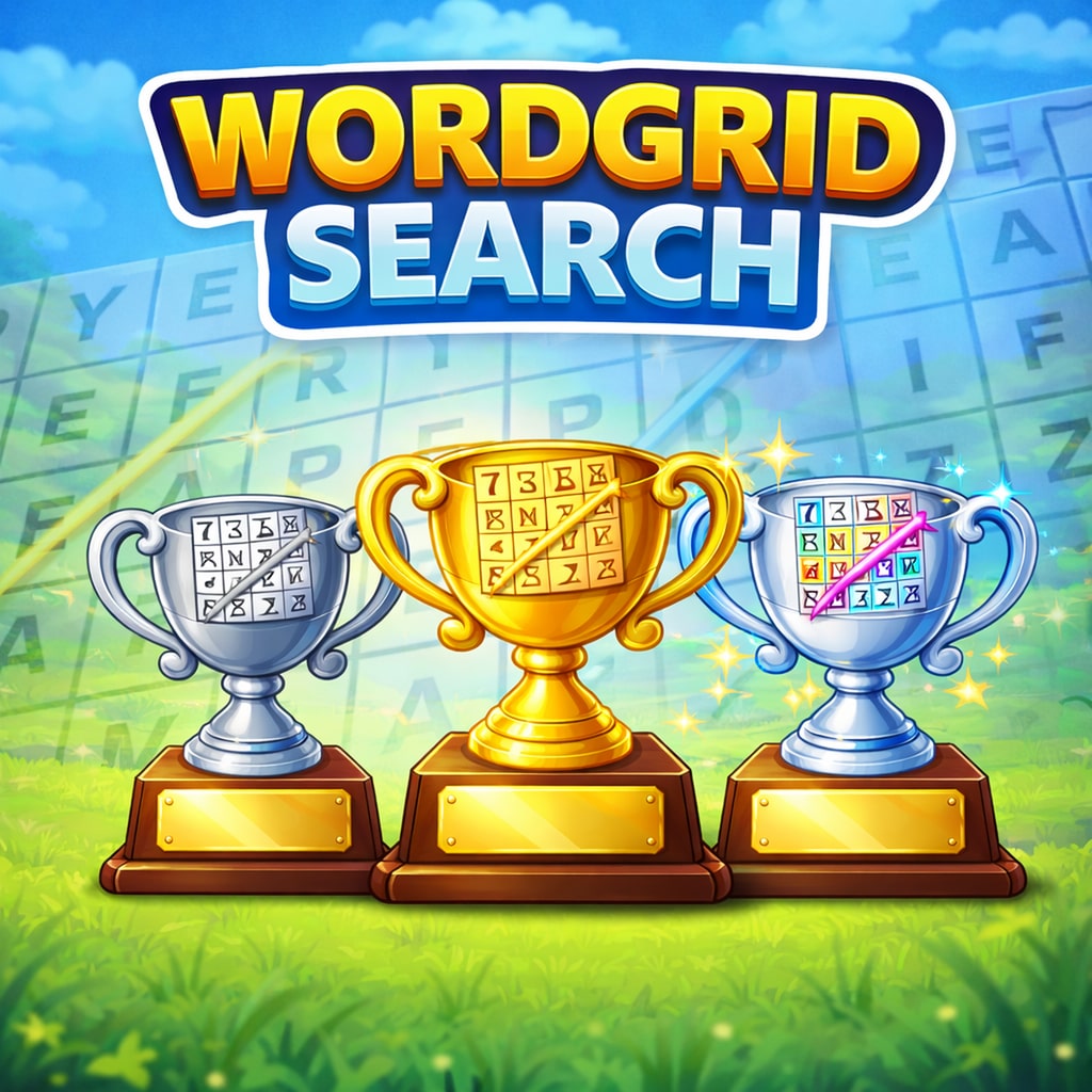 WordGrid Search 主視覺海報