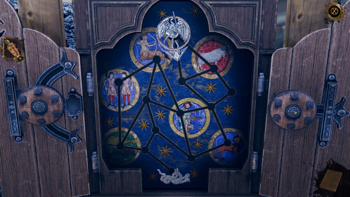 透過透鏡觀察時空殘影