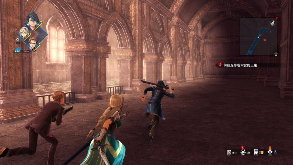 充滿動感的戰鬥場面截圖