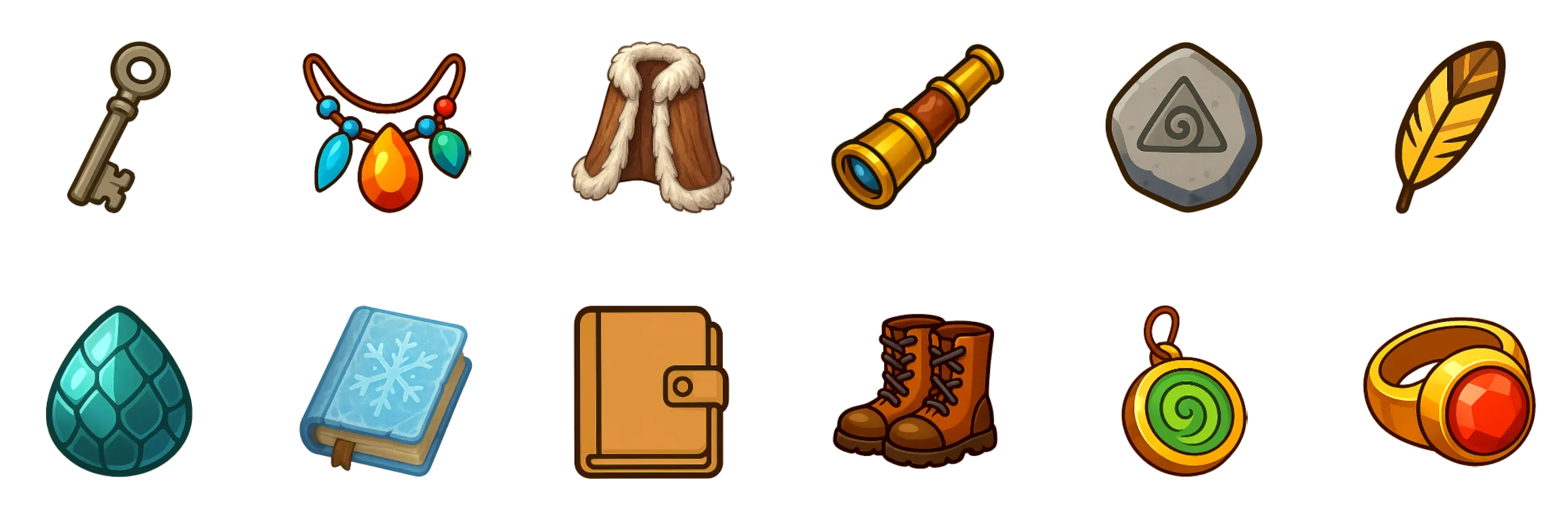 特殊道具展示圖