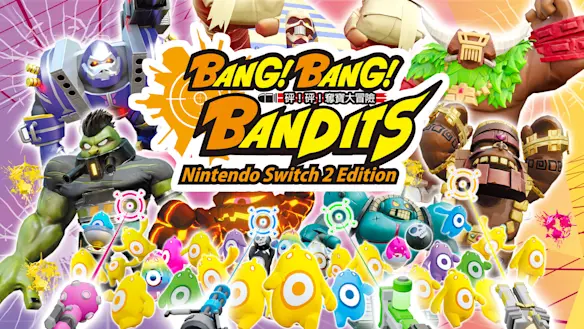 任天堂官方宣布eShop新作陣容!動作遊戲《砰!砰!奪寶大冒險》領軍Switch與Switch 2雙平台登場