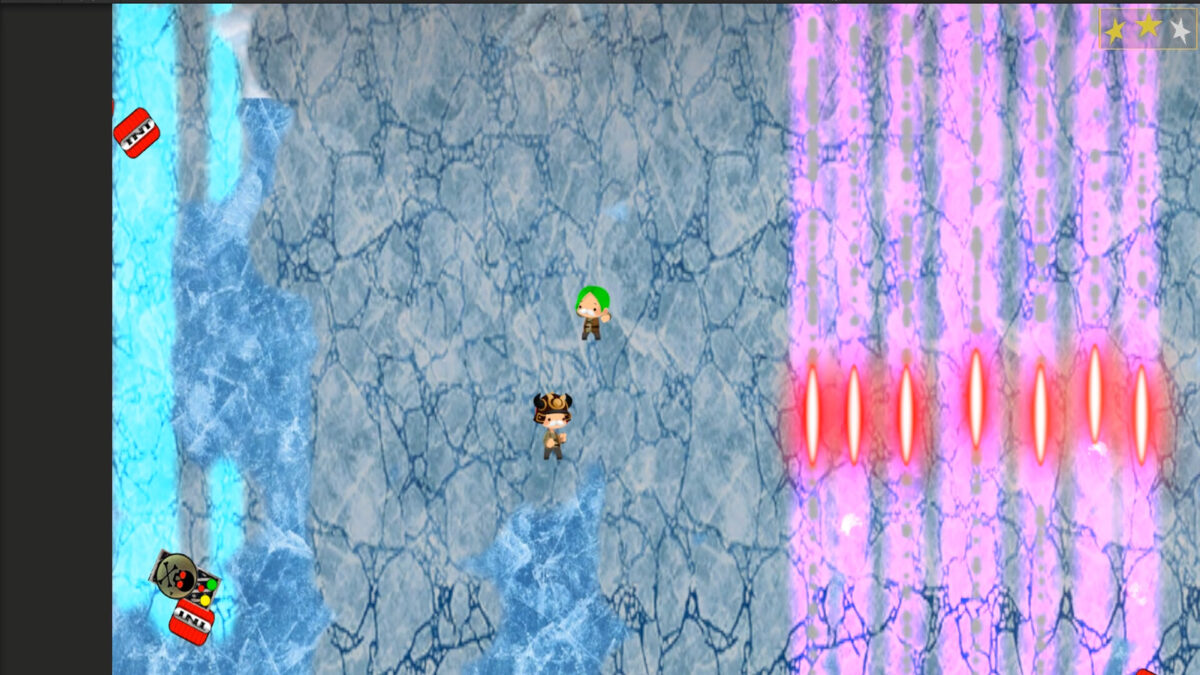 多人合作模式下的混亂場面