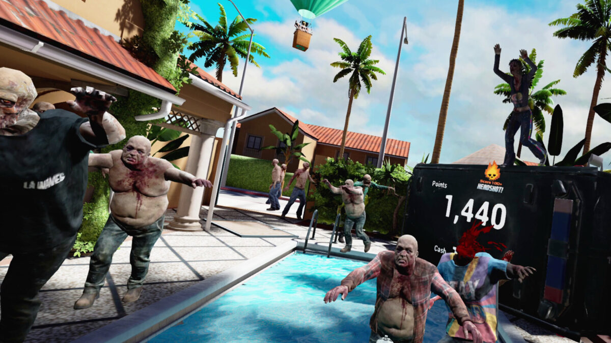 DeadSplash 殭屍群攻截圖