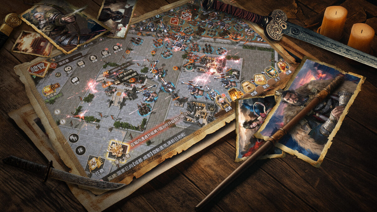 壯觀的大規模攻城戰場景