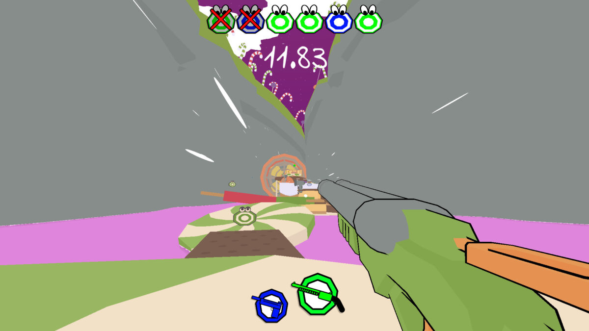 充滿挑戰性的跳躍平台關卡