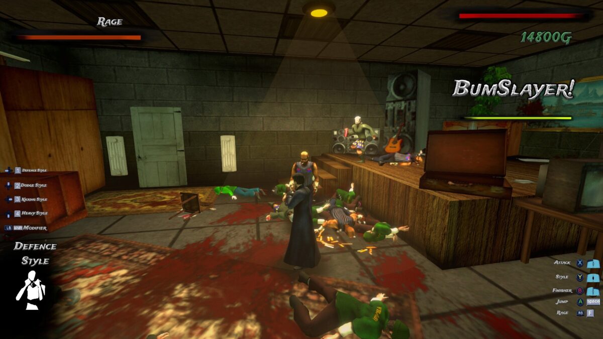 充滿荒誕喜劇感的敵人造型