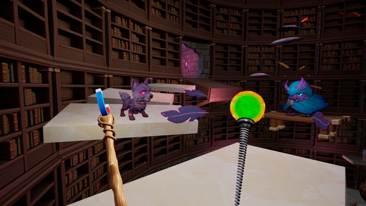 Endless Wonder VR 與環境互動的特寫